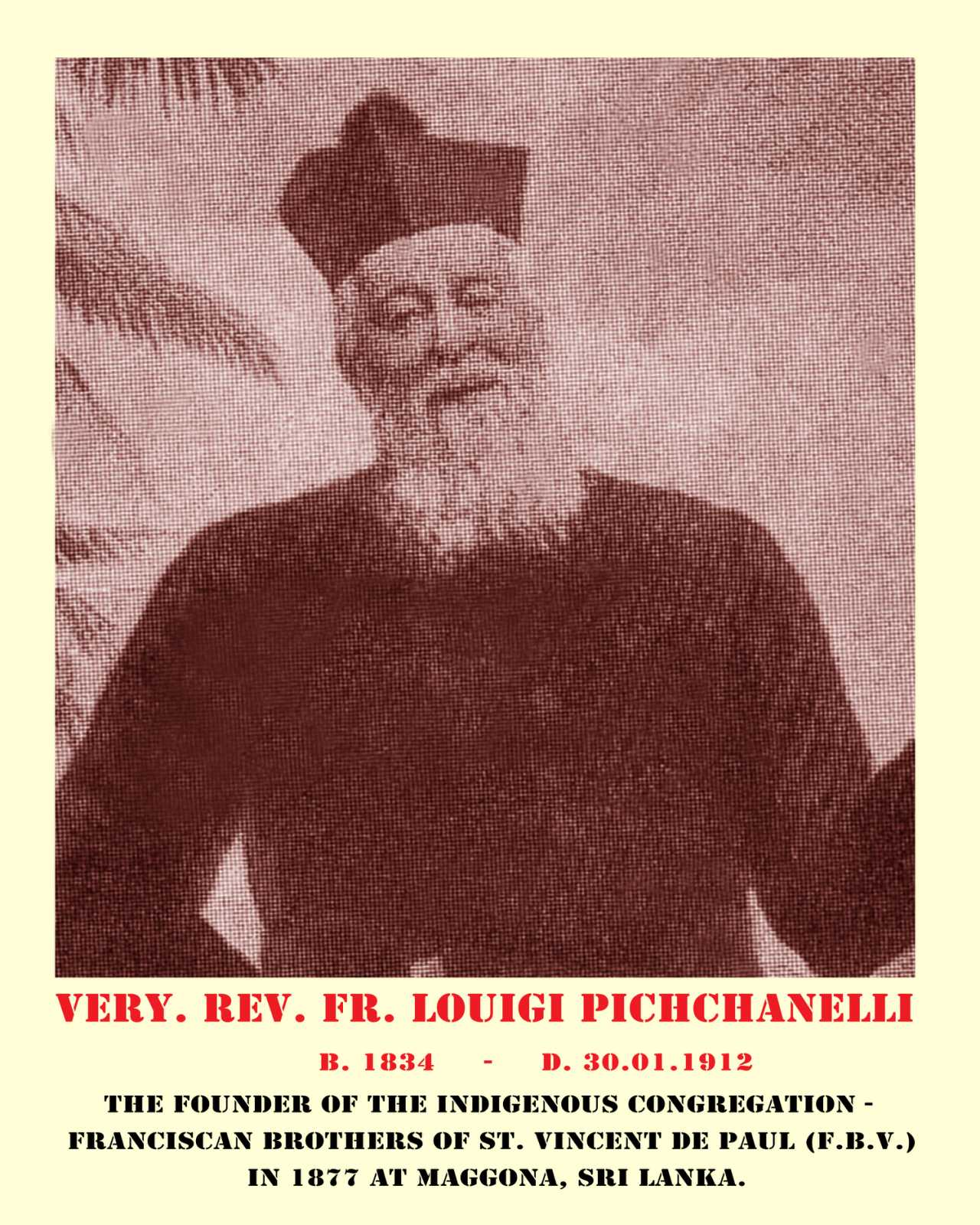 Rev. Fr. Don Aloysius Luigi Piccenelli